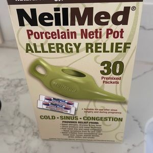 Neilmed NetInfo pot allergy relief 30 premixed packets